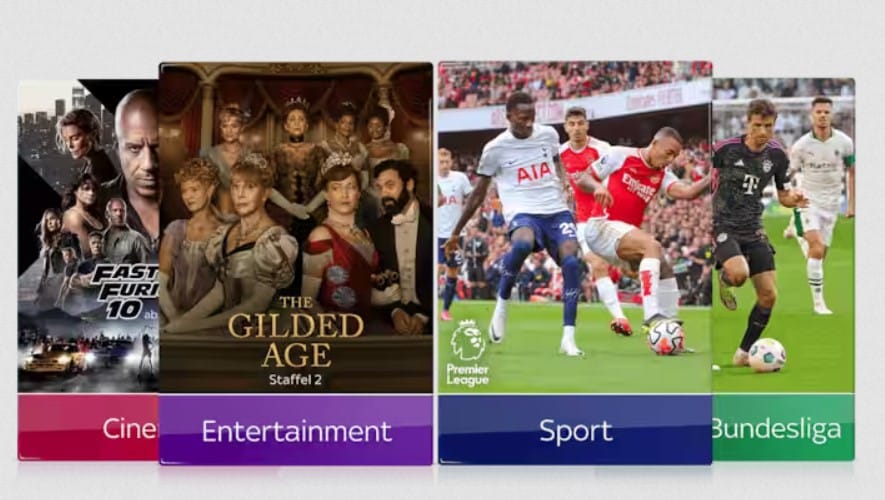 Sky Komplett Pakete November 2023