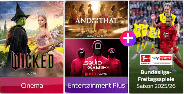 cinema entertainment plus bundesliga
